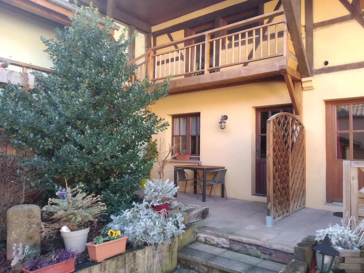 Chez Frederic Et Alexandre Lägenhet Bennwihr Exteriör bild