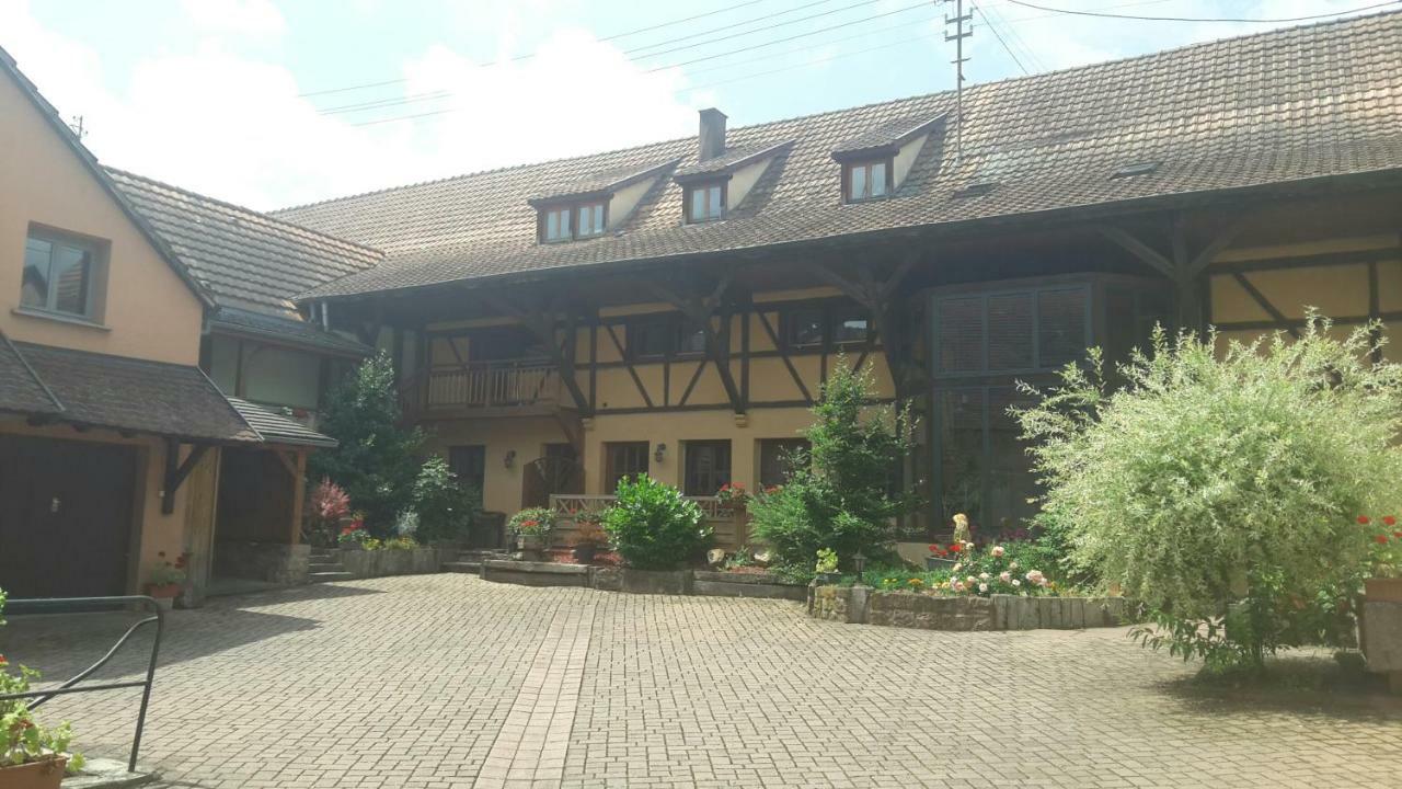 Chez Frederic Et Alexandre Lägenhet Bennwihr Exteriör bild